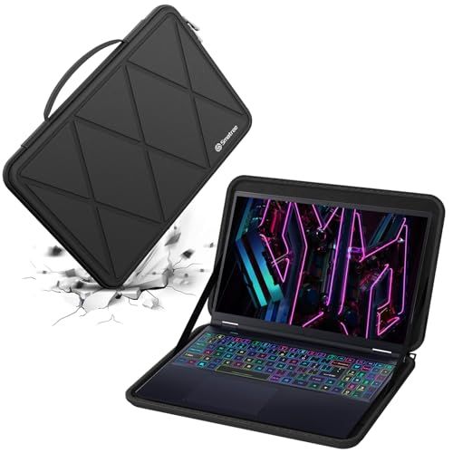 Smatree M112 16インチ ハード保護 ノートPCスリーブケース、acer Nitro V 16 AI、Lenovo Legion 9i、DELL G15 Gaming Laptop、ACER Predator Helios/Nitro、GIGAｍａ