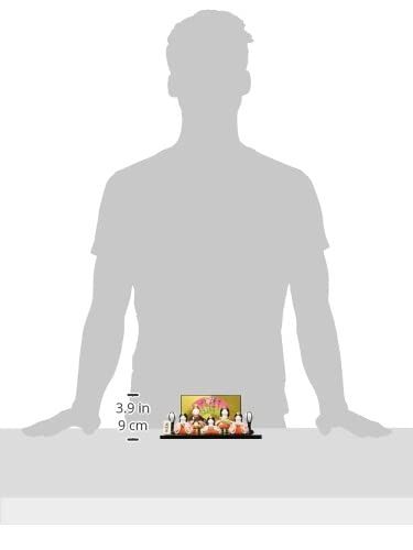 桃の節句 ひな人形 錦彩 華みやび 雛(平飾り) 2450ｍａ