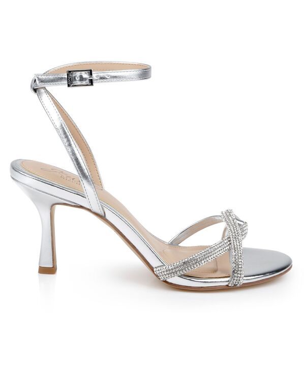 ジュウェルダグレイミシュカ レディース シューズ サンダル Jewel Badgley Mischka Womens Fiji Dress Sandals Silver Metallic シルバー ジュウェルダグレイミシュカ レディース シューズ サンダル Jewel Badgley Mischka Womens Fiji Dress Sandals Silver Metallic シルバー
