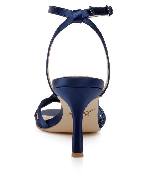 ジュウェルダグレイミシュカ レディース シューズ サンダル Jewel Badgley Mischka Womens Fiji Dress Sandals Navy Satin ネイビー ジュウェルダグレイミシュカ レディース シューズ サンダル Jewel Badgley Mischka Womens Fiji Dress Sandals Navy Satin ネイビー