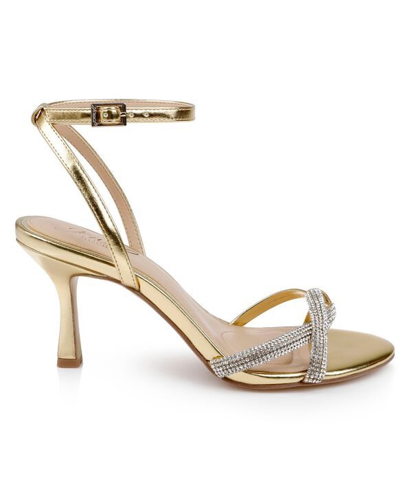 ジュウェルダグレイミシュカ レディース シューズ サンダル Jewel Badgley Mischka Womens Fiji Dress Sandals Gold Metallic ゴールド ジュウェルダグレイミシュカ レディース シューズ サンダル Jewel Badgley Mischka Womens Fiji Dress Sandals Gold Metallic ゴールド