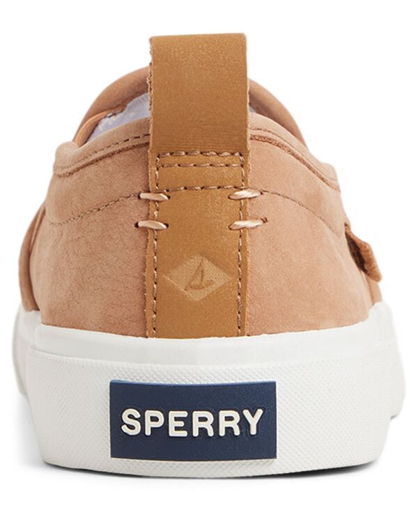 スペリー レディース シューズ スニーカー Sperry Womens Bermuda Beach Twill Round Toe Sneakers Tan タン