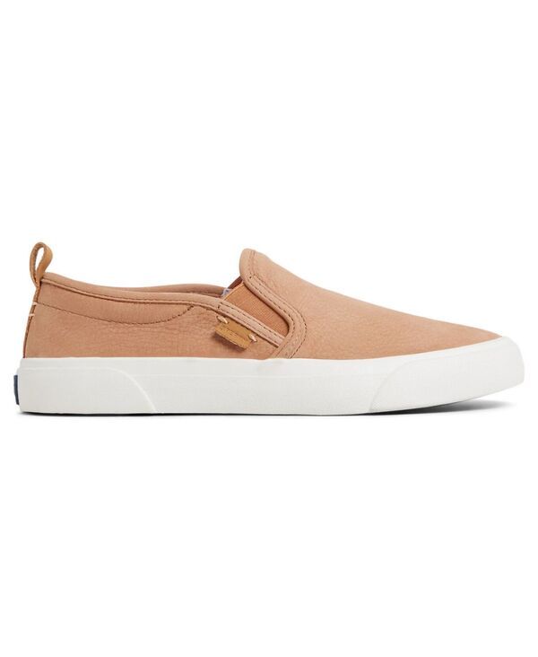 スペリー レディース シューズ スニーカー Sperry Womens Bermuda Beach Twill Round Toe Sneakers Tan タン