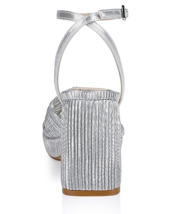 ジュウェルダグレイミシュカ レディース シューズ サンダル プラットフォーム Jewel Badgley Mischka Womens Tyler Platform Sandals Silver シル ジュウェルダグレイミシュカ レディース シューズ サンダル プラットフォーム Jewel Badgley Mischka Womens Tyler Platform Sandals Silver シル
