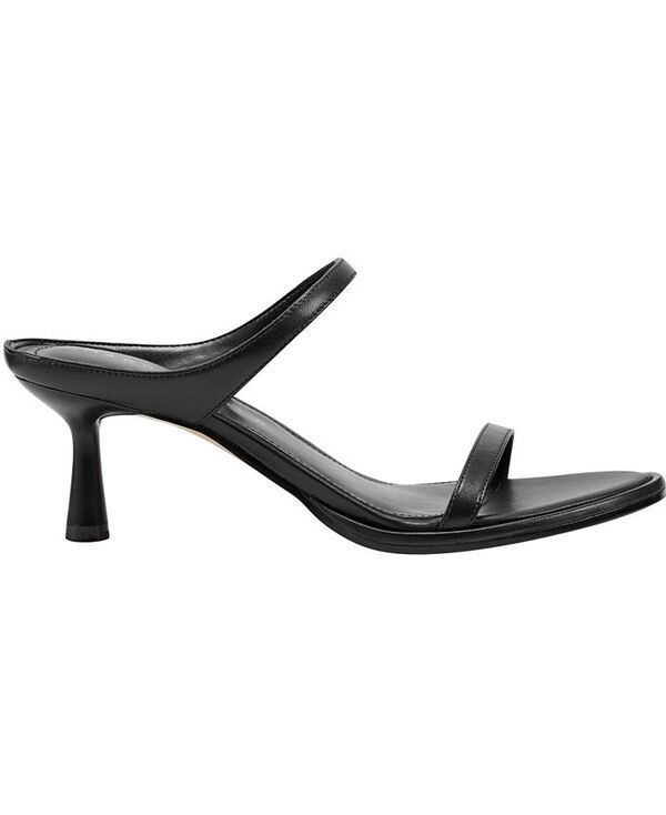 マーク・フィッシャー レディース シューズ サンダル Marc Fisher LTD Womens Alonde SlipOn Dress Sandals Black Leather ブラック