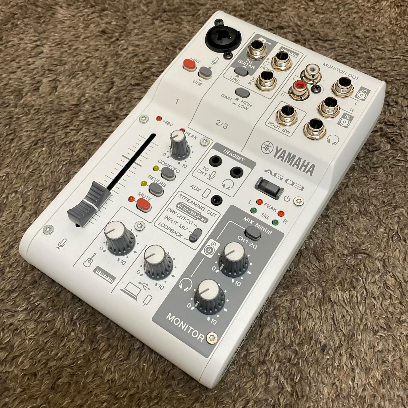 【尾張小牧店】【楽器】 中古 YAMAHA | ヤマハ DTM・DAW・音響機器 AG03Mk2 【477】
