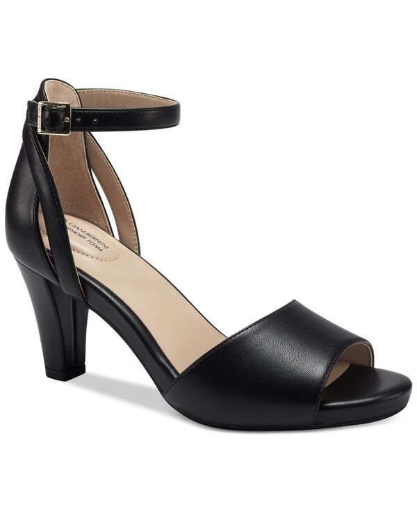 ジャーニ ベルニーニ レディース シューズ パンプス サンダル Giani Bernini Womens Clarrice Memory Foam Dress Sandals Black ブラック