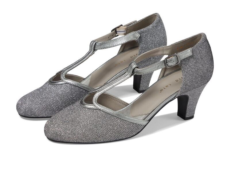 ダイビッドテイト レディース シューズ ヒール David Tate Fantastic Pewter ピューター