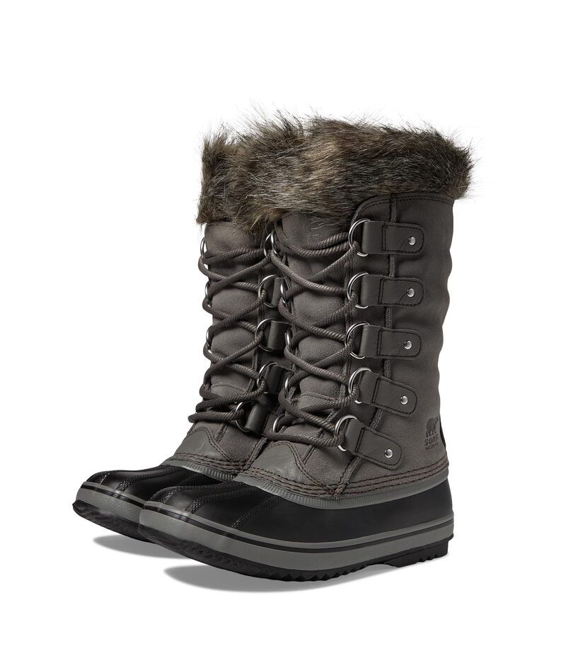 ソレル レディース シューズ ブーツ・レインブーツ SOREL Joan Of Arctic Waterproof QuarryBlack ブラック