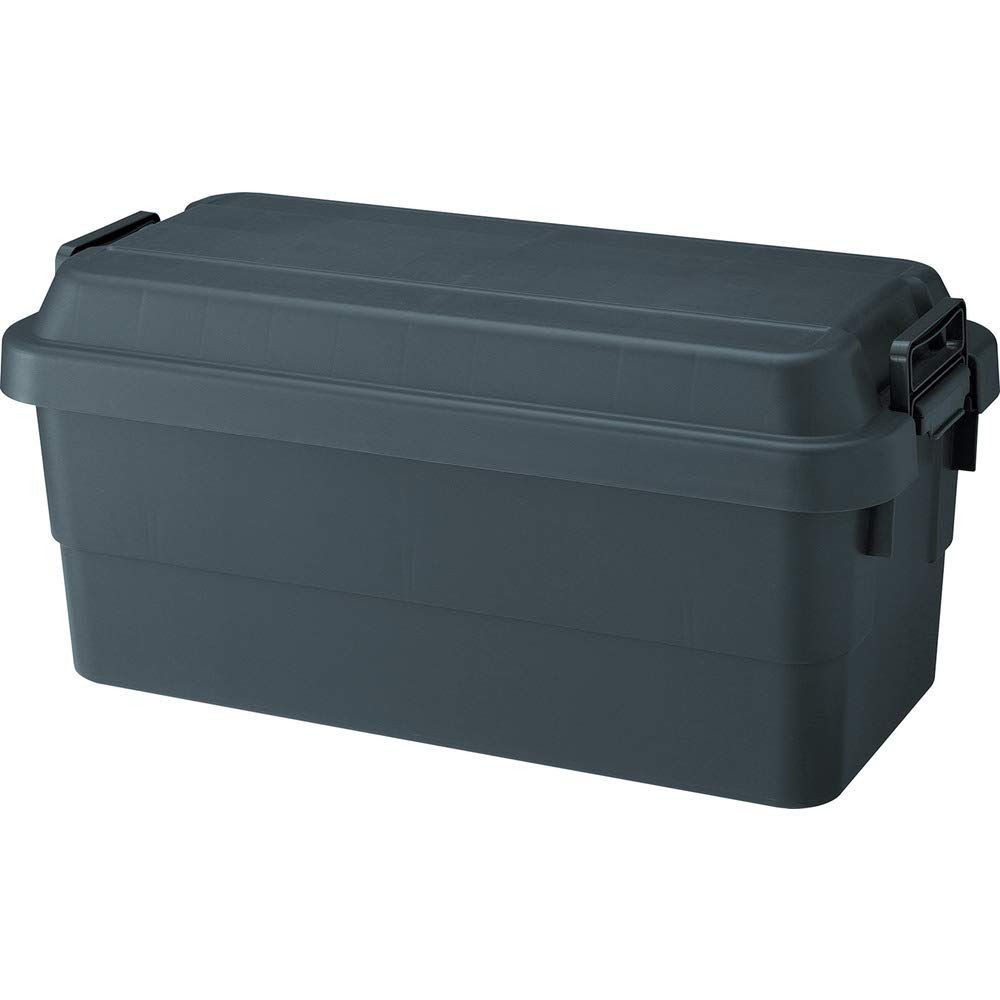 ★新品★TRUSCO(トラスコ) トランクカーゴ 収納ボックス 70L 黒 BLKC-70 2bd07e47