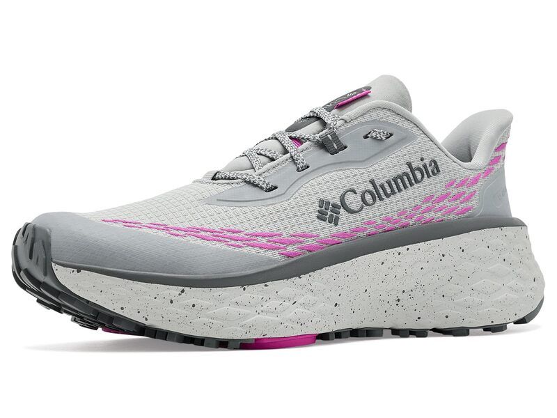 コロンビア レディース シューズ ブーツ・レインブーツ Columbia Konos Trillium ATR Grey IceFoxglo グレー