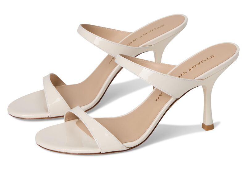 スチュアート ワイツマン レディース シューズ ヒール Stuart Weitzman Nudist Slide 85 Cream クリーム