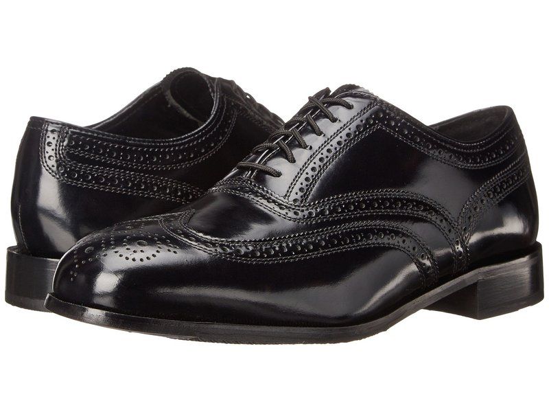 フローシャイム メンズ シューズ オックスフォード ウィングチップ Florsheim Lexington Wingtip Oxford Black Legacy ブラック