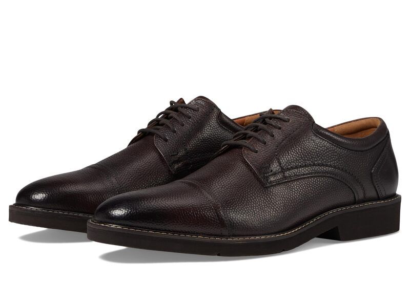 ロックポート メンズ シューズ オックスフォード Rockport Findlay Dark Brown Leat ブラウン