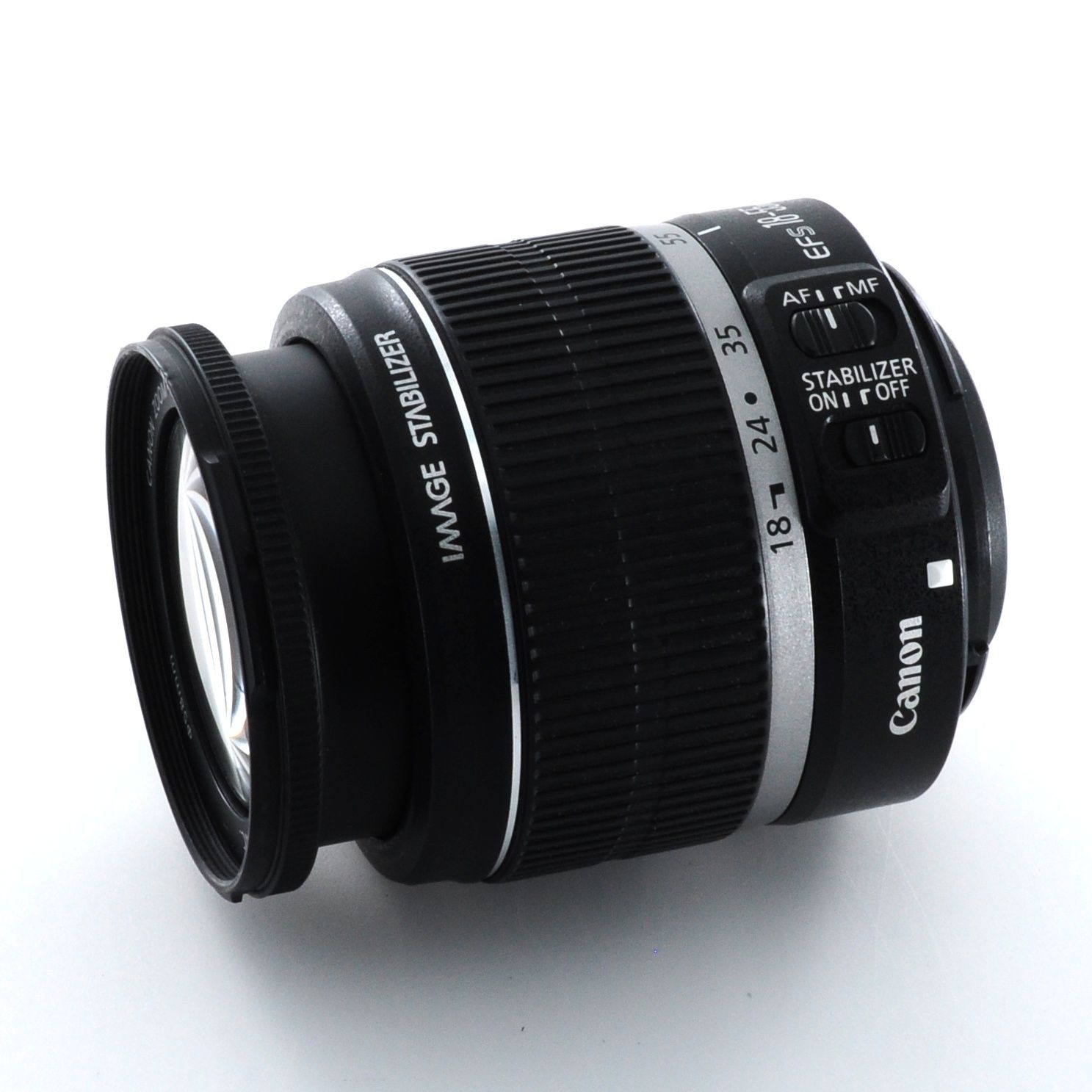 キヤノン】Canon EF-S 18-55mm F3.5-5.6 IS オートフォーカスレンズ + 