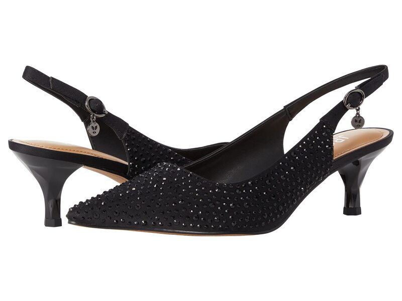 ジェイレニー レディース シューズ ヒール J Renee Ferryanne Black SatinRhi ブラック