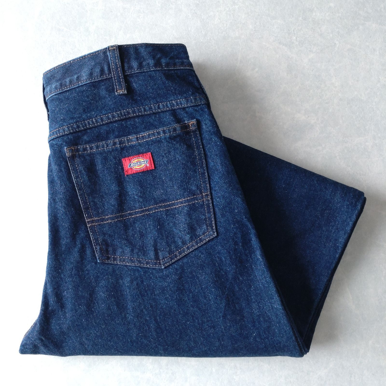 Dickies ディッキーズ 濃紺 濃紺デニムパンツ 古着 メンズ □古着 