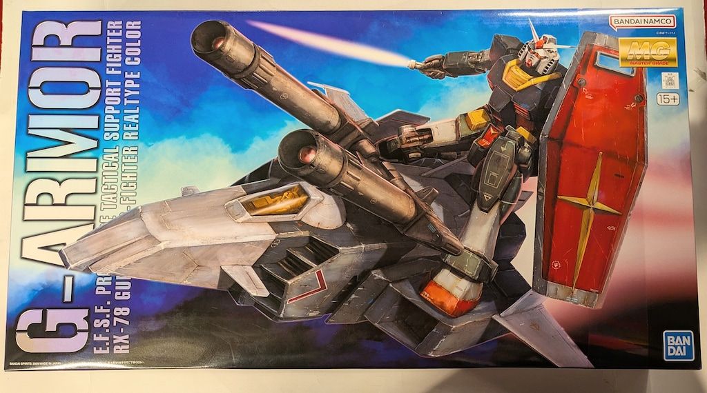 BANDAINAMCO/BANDAI SPIRITS MG 1/100 バンダイナムコ版 Gアーマー リアルタイプカラー