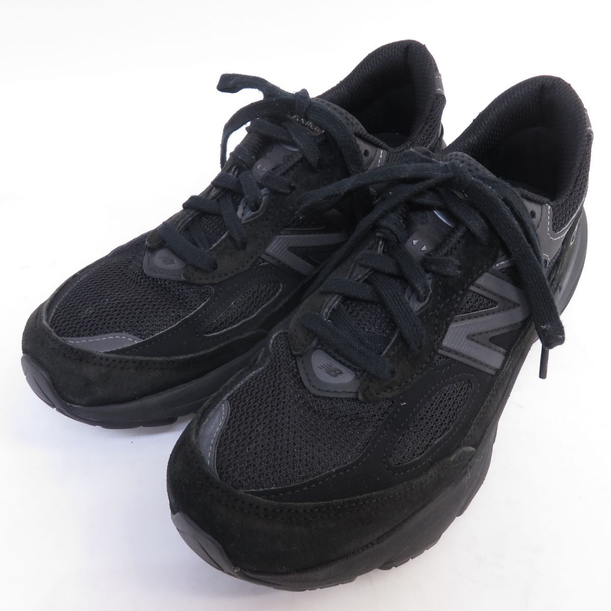 New Balance ニューバランス U990BB6 スニーカー Made in USA US6.5 24.5cm 箱無 レディース ※中古