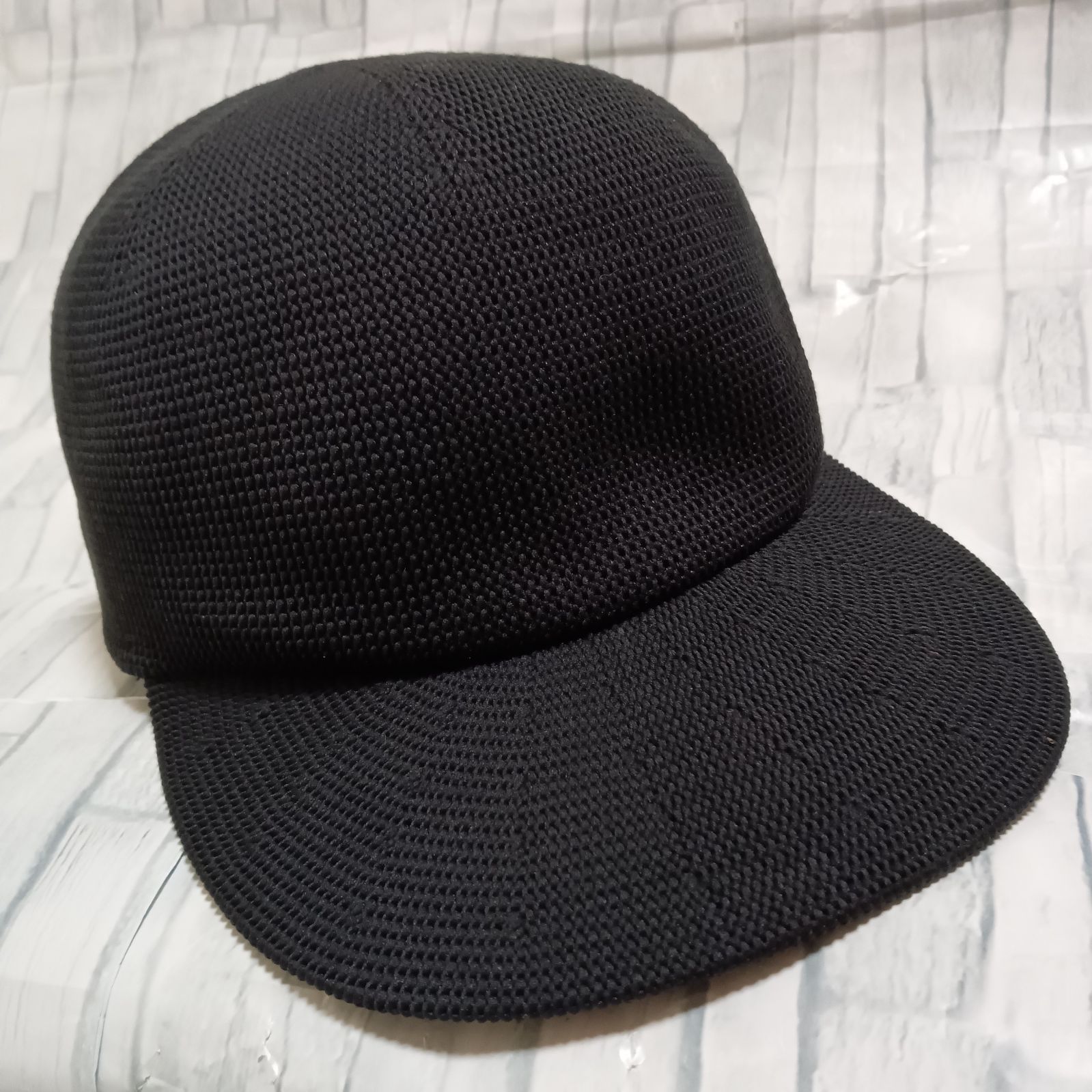 美品CFCLシーエフシーエルMESH KNIT CAP帽子キャップブラックサイズ