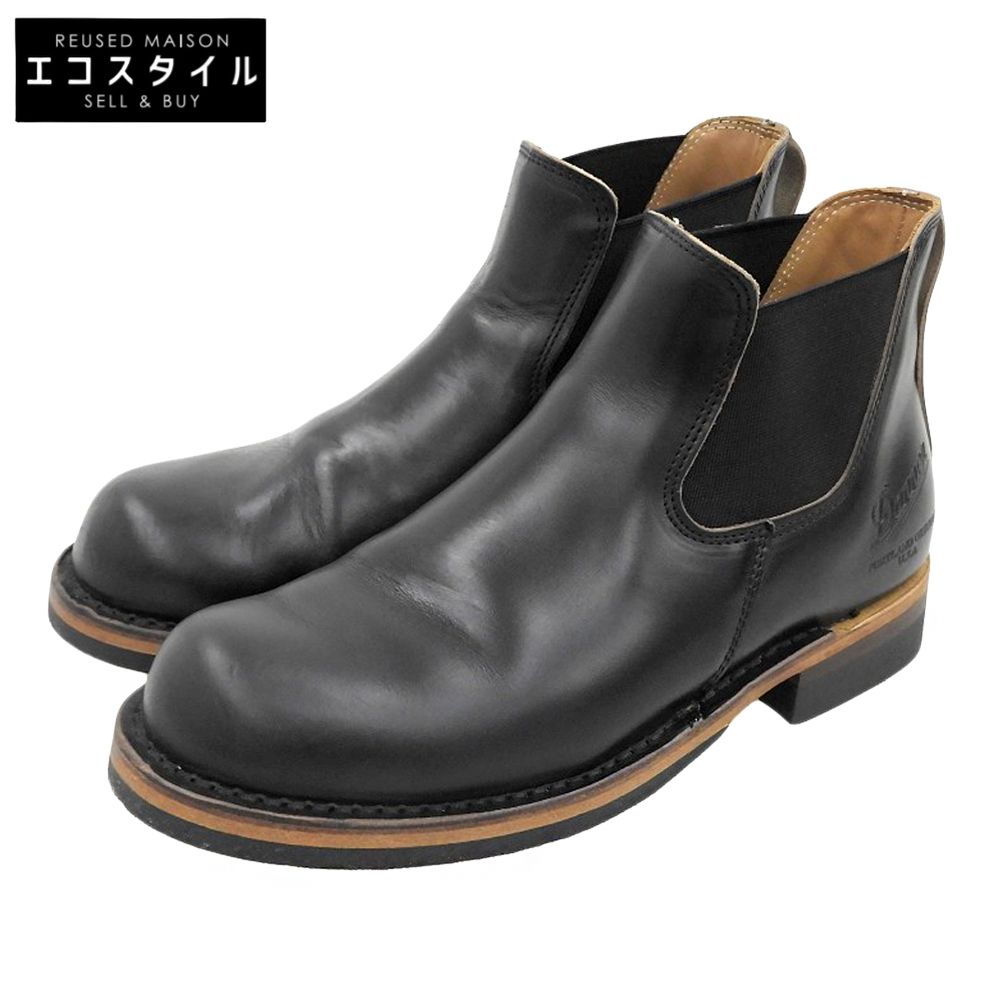 Danner　ダナー　美品 ウエストサム セミドレスチェルシーブーツ シューズ メンズ 黒 ブラック 8 D-1811　8