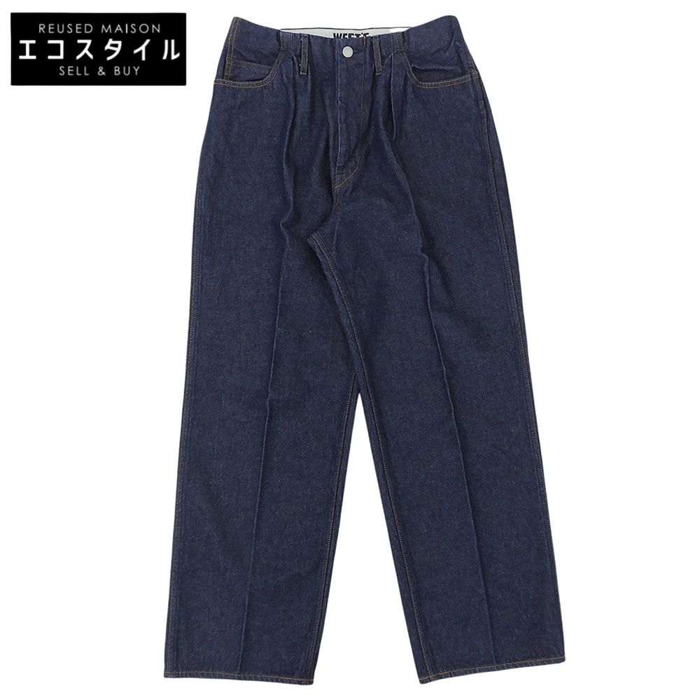 LEVI'S　リーバイス　美品 ウエストゴム ウエストオーバーオールズ デニムパンツ ボトムス レディース インディゴ W32 870I　W32