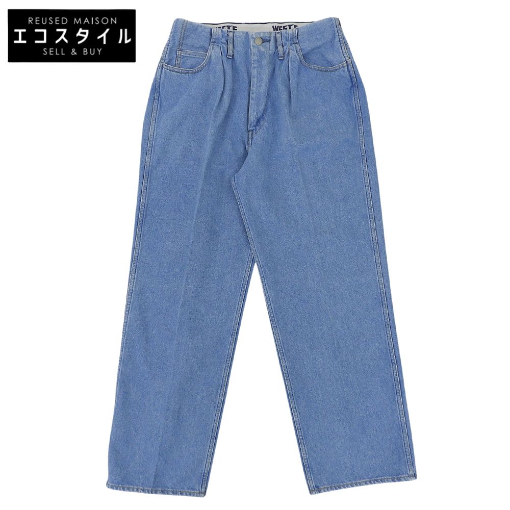 LEVI'S　リーバイス　美品 ウエストゴム ウエストオーバーオールズ デニムパンツ ボトムス レディース ブルー W32 870I　W32