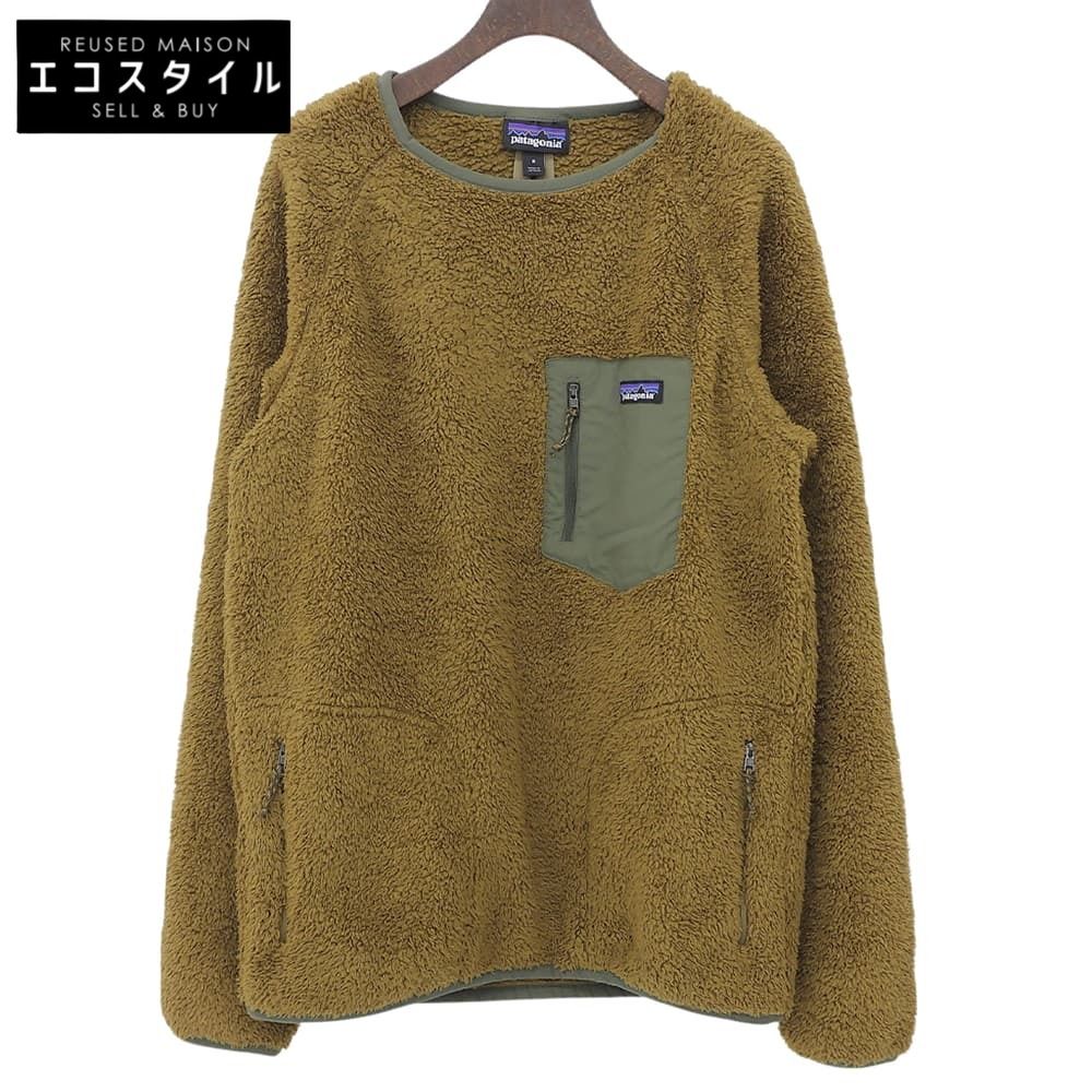 Patagonia　パタゴニア　フリース ロスガトスクルー プルオーバー トップス メンズ ブラウン　M