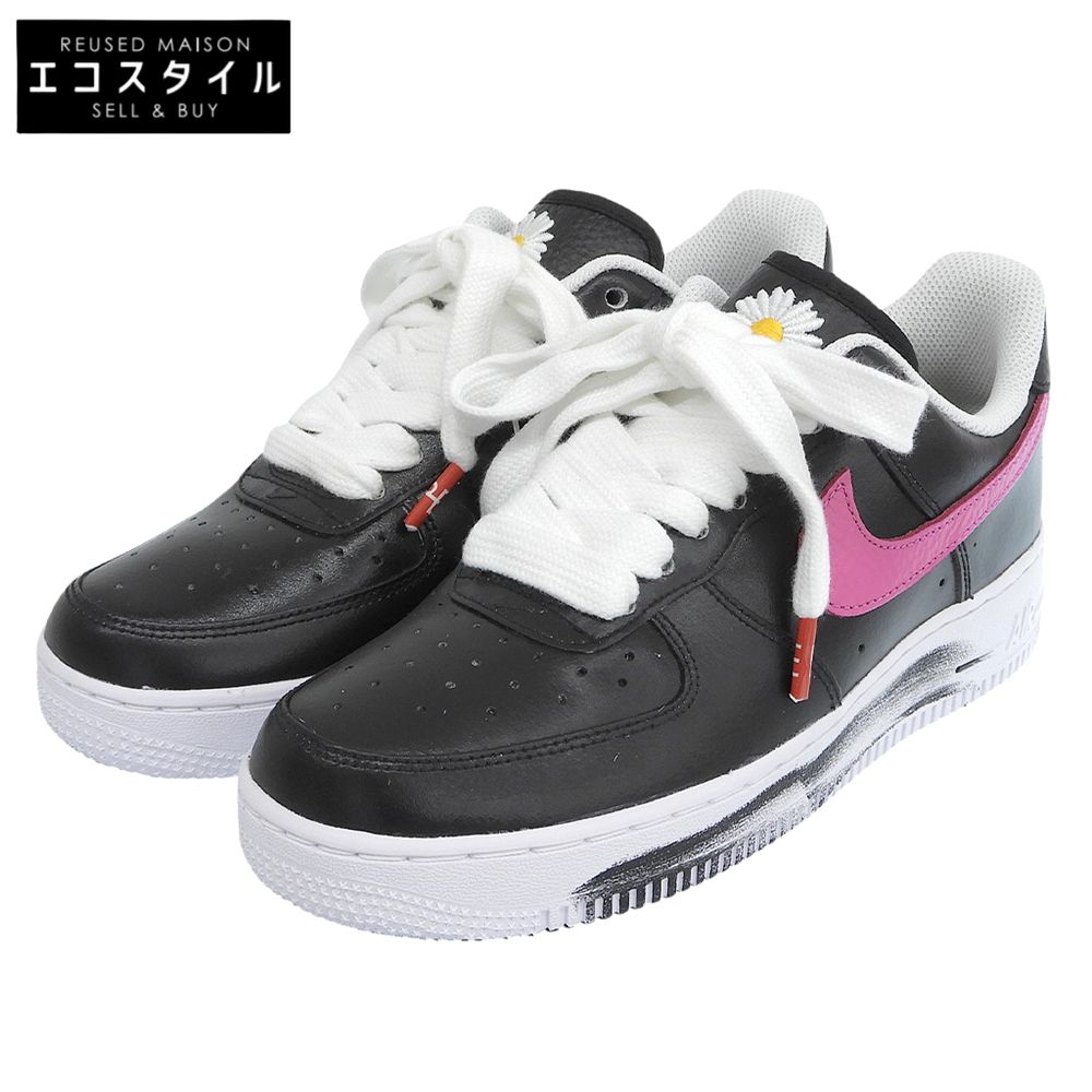 NIKE　ナイキ　未使用 エアフォース1 パラノイズ ローカットスニーカー シューズ レディース ブラック 24.5cm　6.5(US)