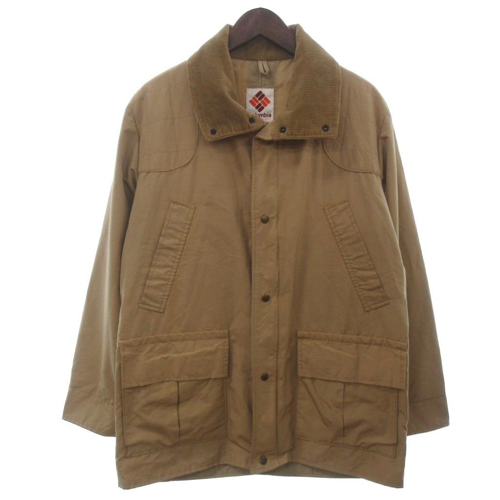 コロンビア Columbia 70-80's ヴィンテージ ジャケット ブルゾン コットンナイロン ベージュ M ■GY28 8,502円
