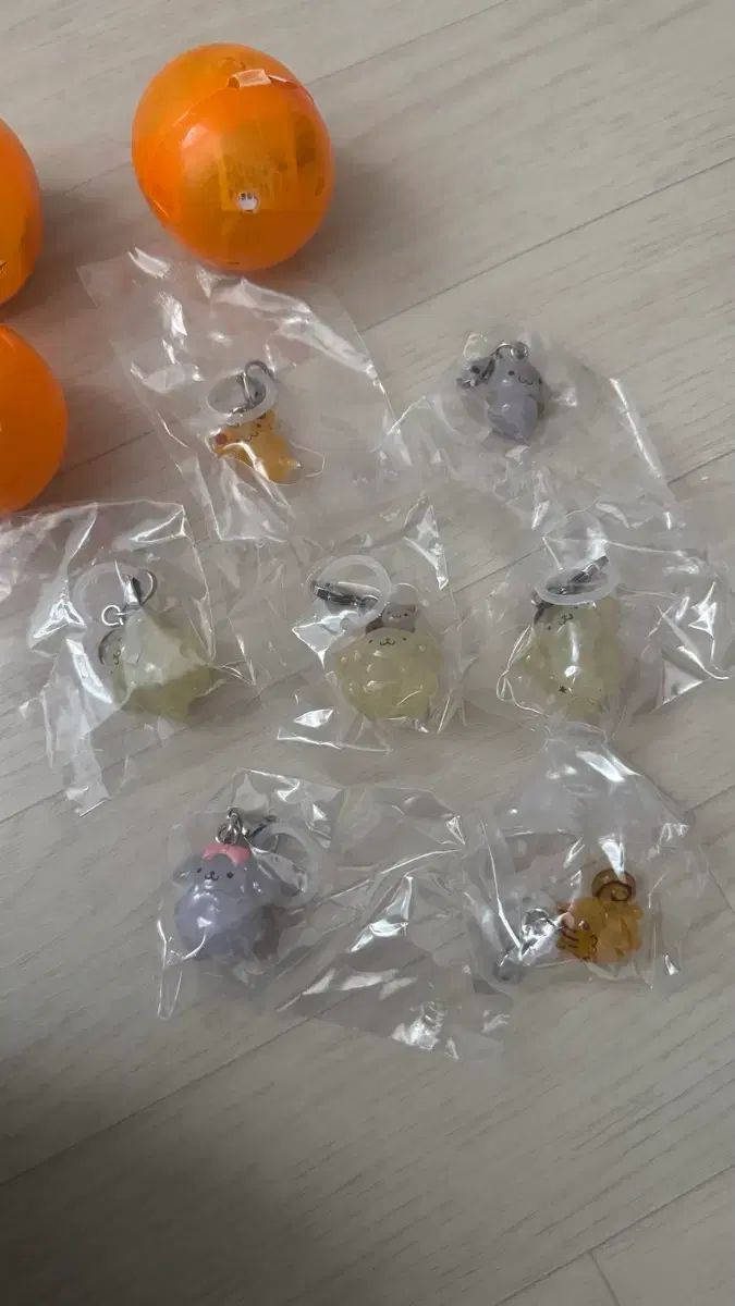 ポムポムプリン めじるし フルセット ガチャ