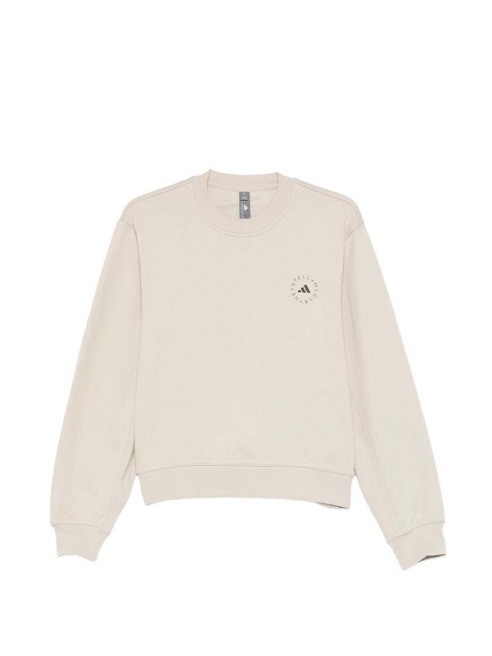 ADIDAS BY STELLA MCCARTNEY コットン クルーネック スウェットシャツ 送料無料