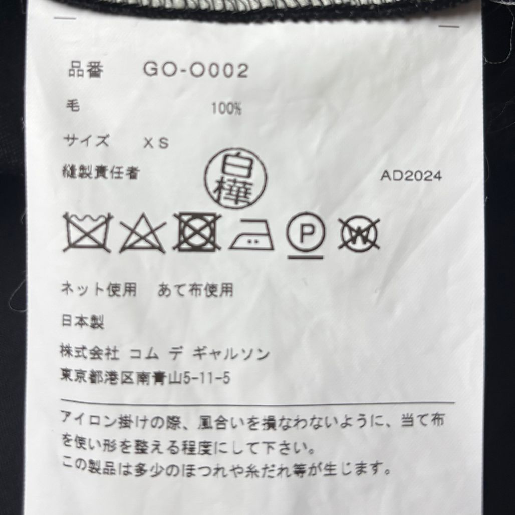 COMME des GARCONS（コムデギャルソン）2025SS 3枚袖デザインワンピース