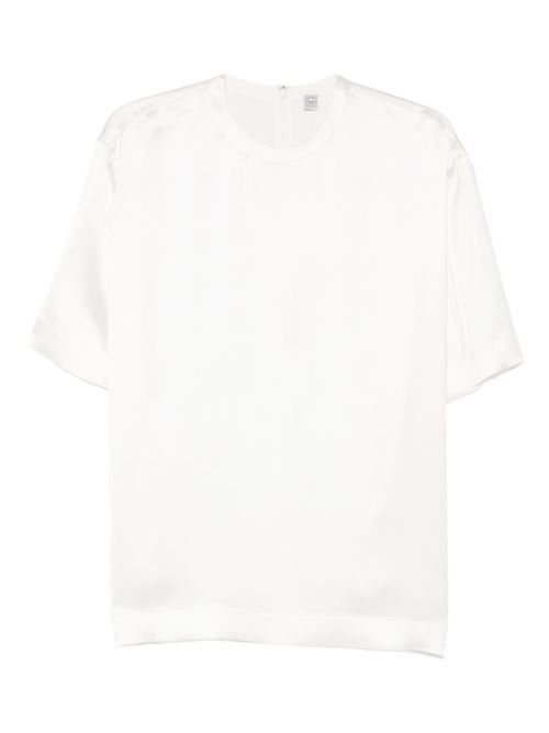 TOTEME サテン Tシャツ 送料無料