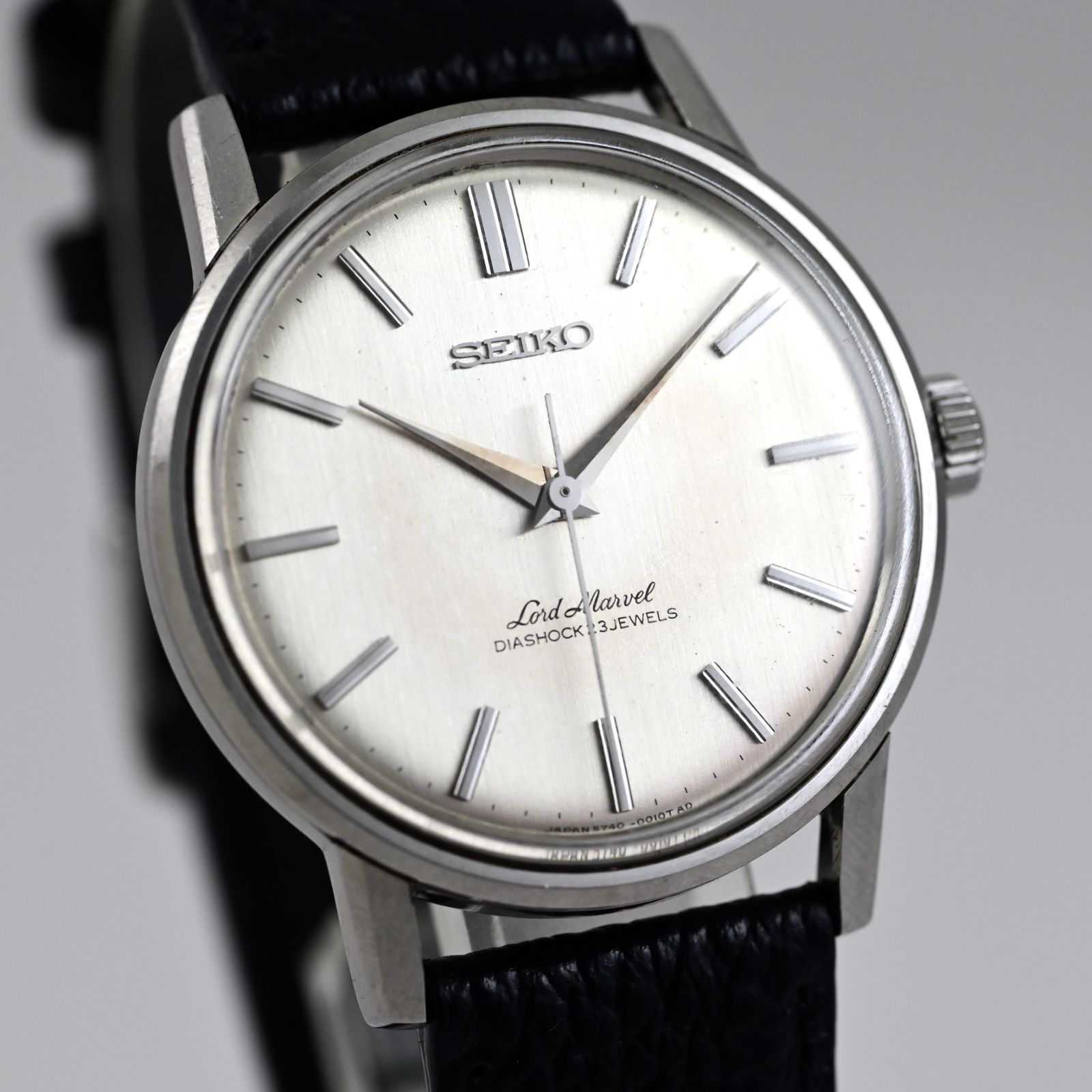 SEIKO LORD MARVEL Cal.5740A Ref.5740-0010 セイコー ロードマーベル ヴィンテージ 1965 シルバー文字盤 23石 手巻 保障あり