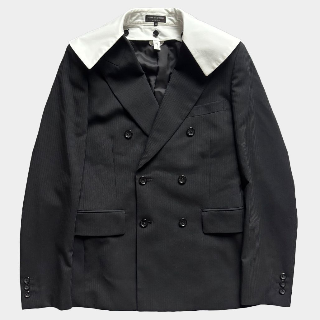 COMME des GARCONS HOMME PLUS（コムデギャルソンオムプリュス） 2024SS セーラーカラーストライプテーラージャケット
