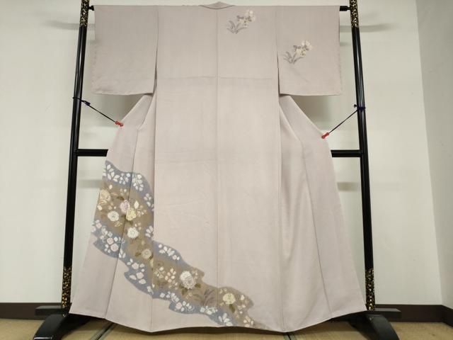 平和屋着物●訪問着　辻が花　正絹　逸品　未使用　DABG2392ud