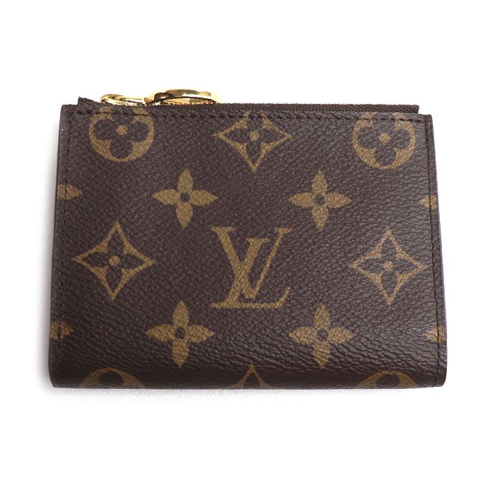 LOUIS VUITTON ルイ・ヴィトン ポルトフォイユリサ コンパクトウォレット 二つ折り財布 モノグラム グレナード M11380 ICチップ レディース 中古 極美品 42,900円