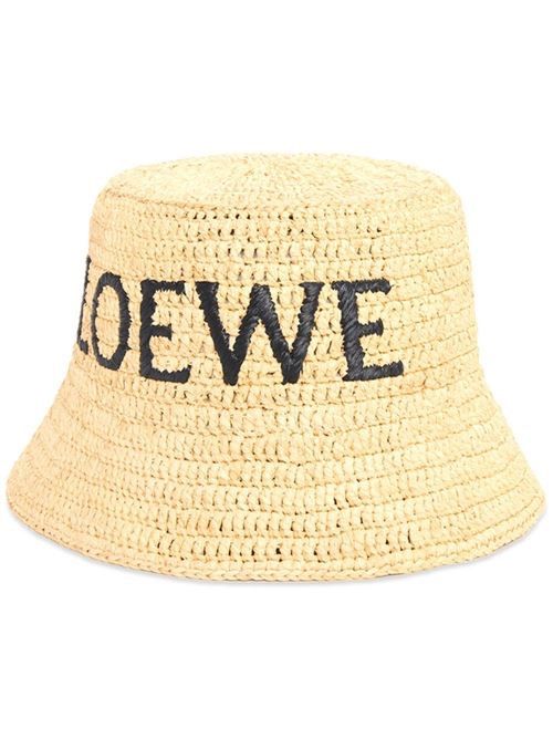 LOEWE PAULA'S IBIZA RAFIA バケットハット 送料無料