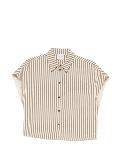 ALYSI STRIPED SHIRT 送料無料