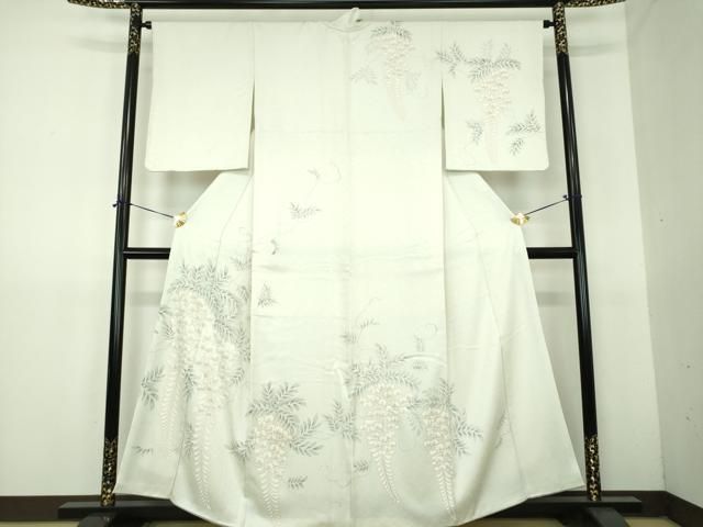 平和屋着物●訪問着　藤花房　金彩　正絹　逸品　DABG8434ps