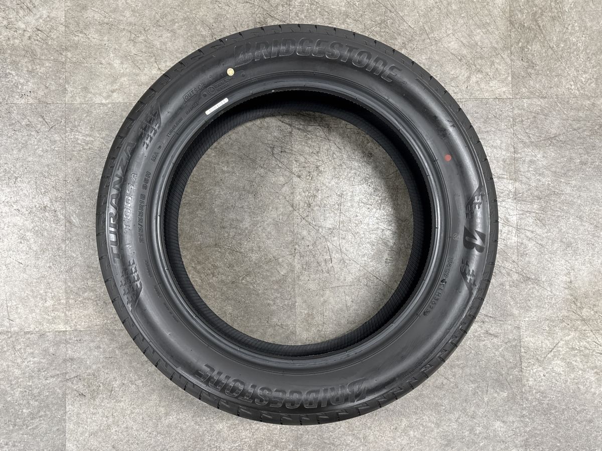 新車外し】ブリヂストン トランザ T005A 215/55R18 2025年製造 4本