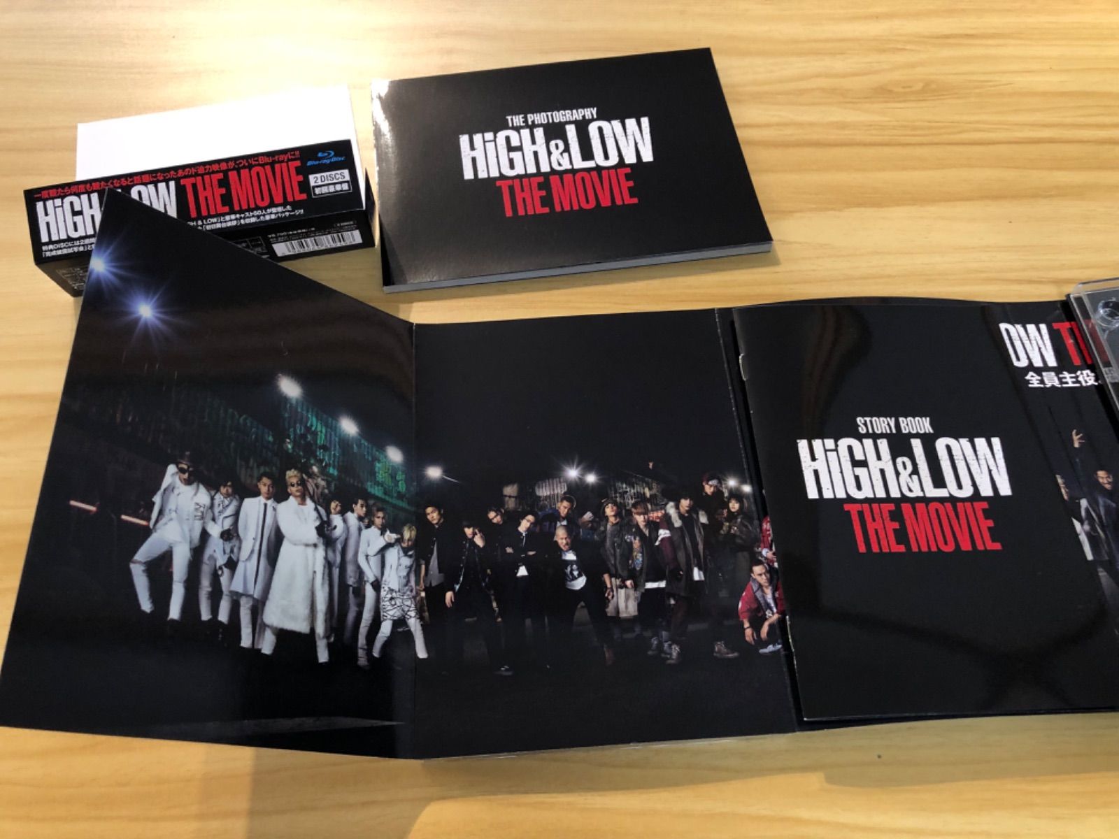 中古] [Blu-ray] [訳あり 三方背ケース欠]HiGH&LOW THE MOVIE 初回豪華