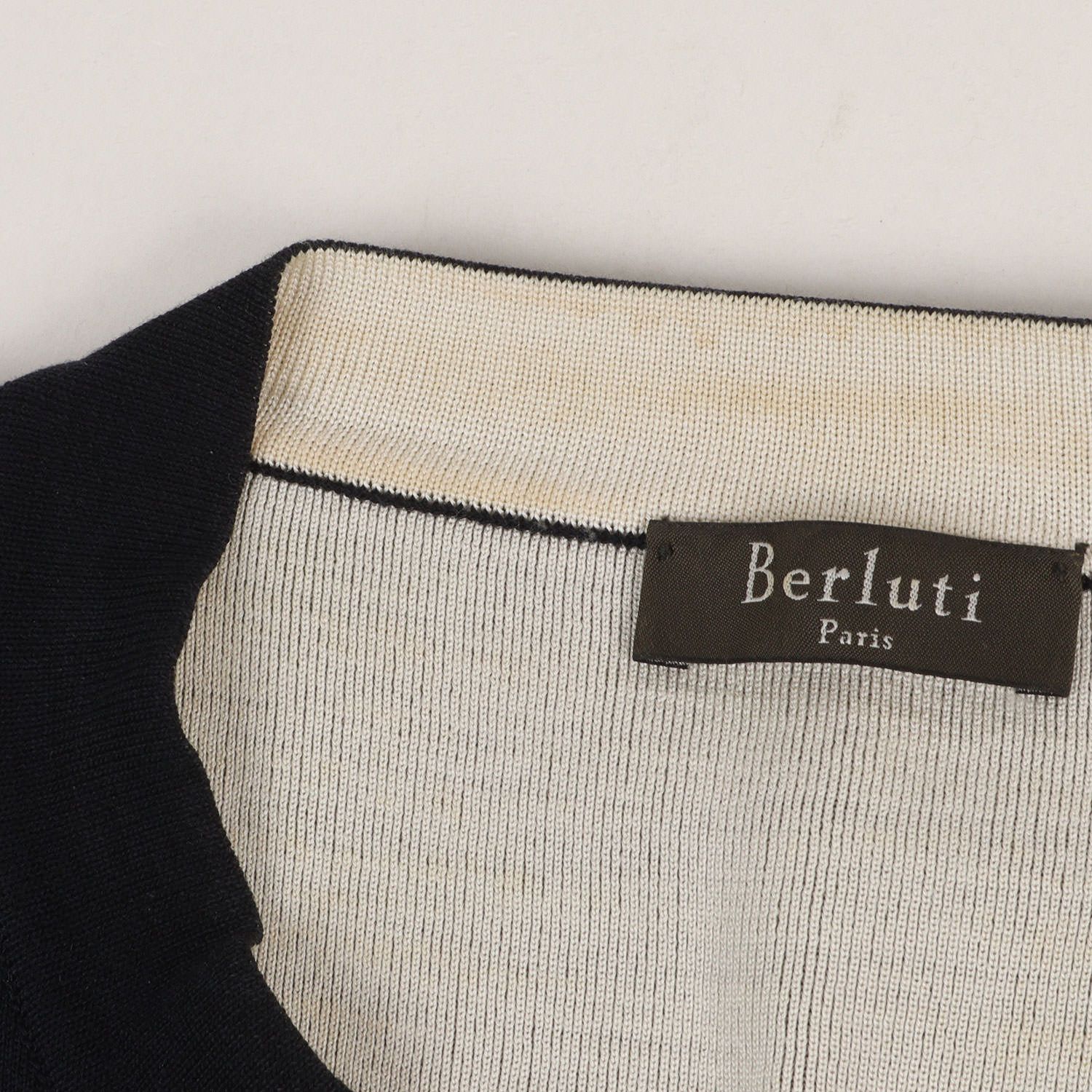 Berluti ベルルッティ ニット ダークネイビー 紺 サイズ:XS シルク