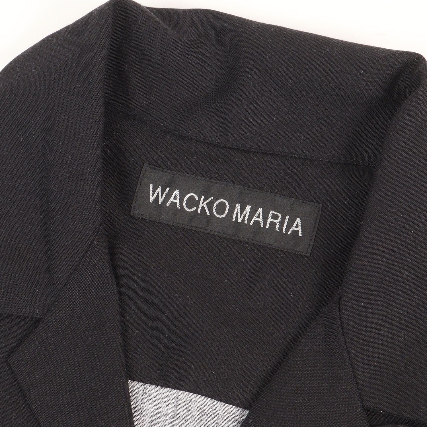 新品同様】WACKO MARIA ワコマリア シャツ ブラック 黒 サイズ:L 25SS 