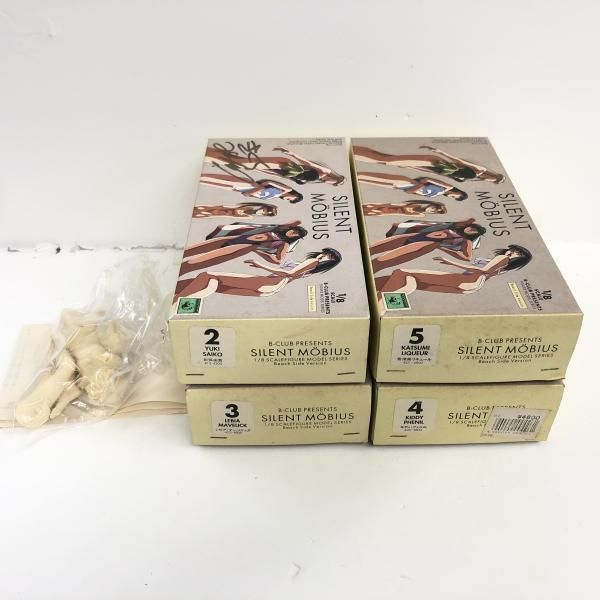 【中古】現状品)B-CLUB 1/8 サイレントメビウス Beach Side ver.5種セット[69]