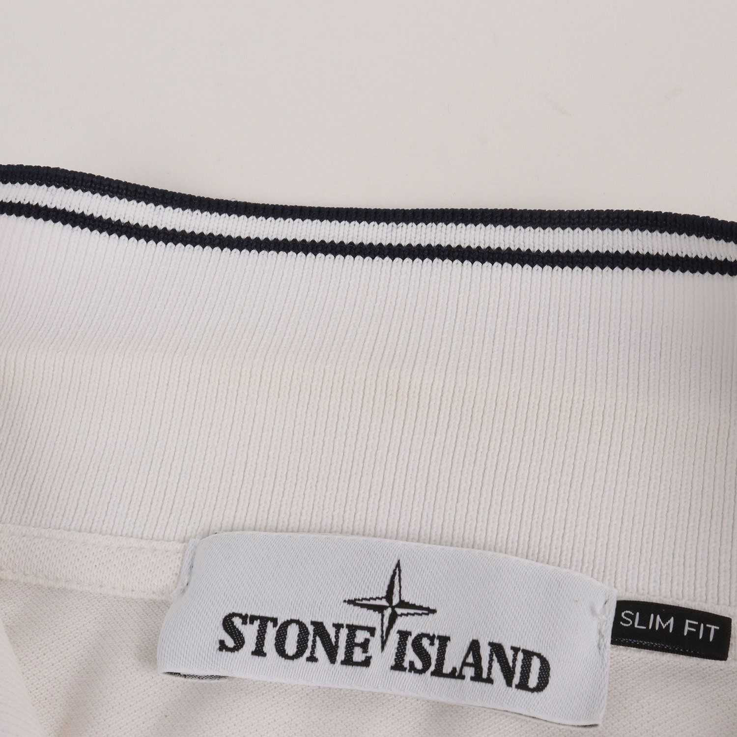 STONE ISLAND ストーンアイランド ポロシャツ ホワイト 白 サイズ:XL