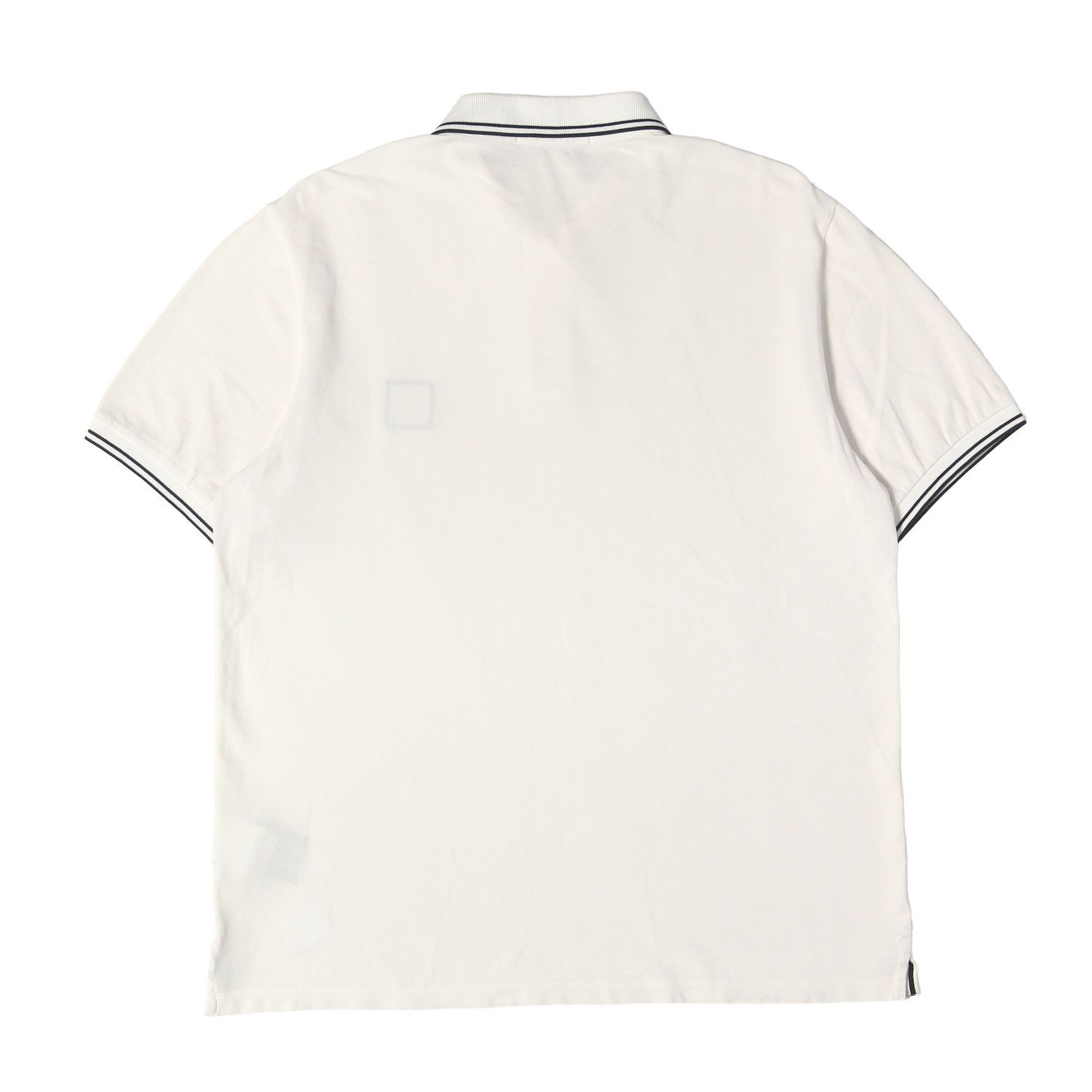 STONE ISLAND ストーンアイランド ポロシャツ ホワイト 白 サイズ:XL