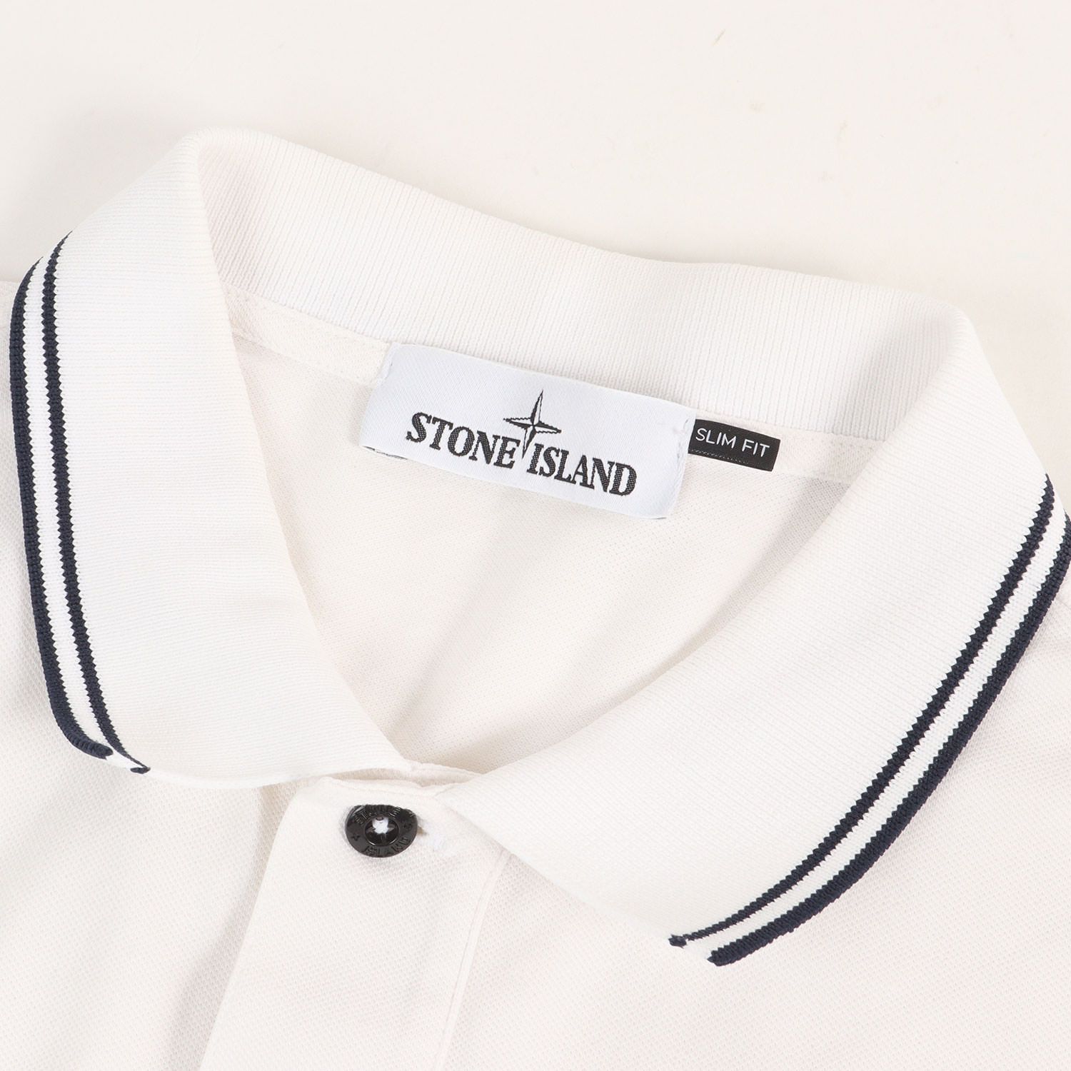 STONE ISLAND ストーンアイランド ポロシャツ ホワイト 白 サイズ:XL