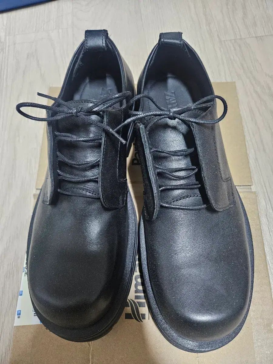 ZARA ザラ シューズ ダービーシューズ ブラック 280
